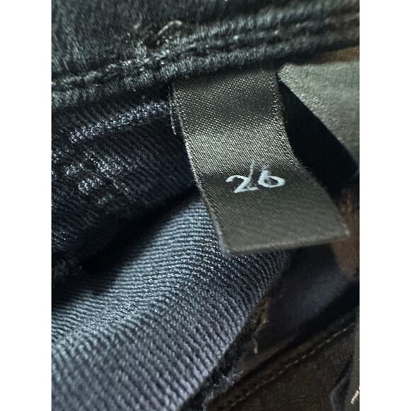 J Brand Super Skinny Jeans - Black - Size 26 - Picture 4 of 6